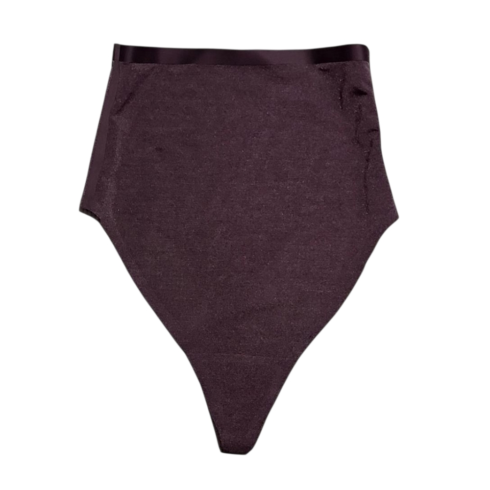 SKIMS Sheer Sculpt  Cocoa High-Waisted Thong Medium